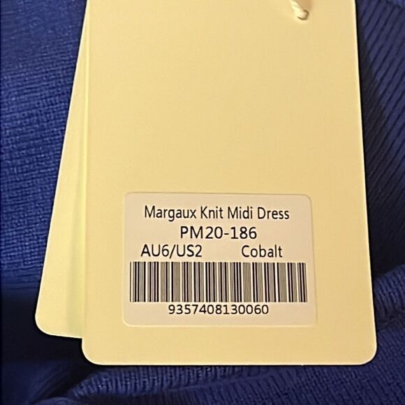 Peppermayo Margaux Knit Midi Dress Size 2 C26 - Picture 9 of 9